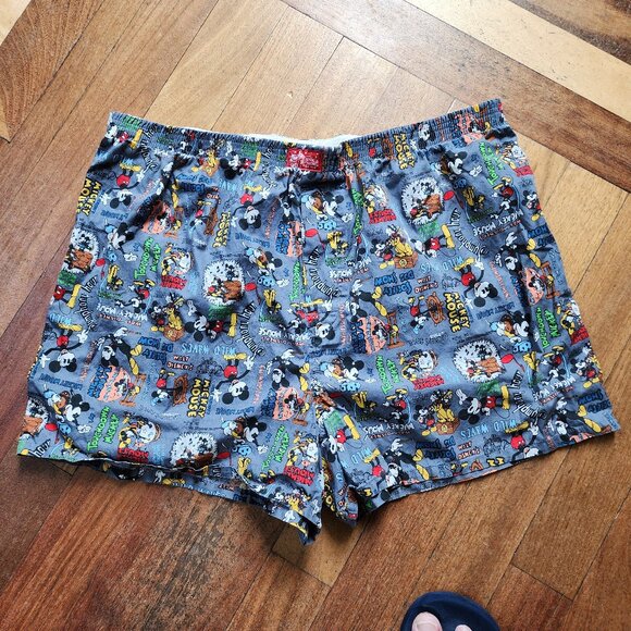 NWOT Disney Mickey Mouse Boxer Shorts Size XL - Picture 1 of 11